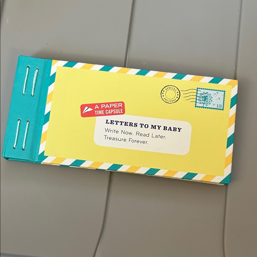 Letters to My Baby Keepsake Book